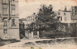 FRANCE - Chalons Sur Marne - Maisons Brulées Sur Le Canal - Vue Générale - De L'extérieure - Carte Postale Ancienne - Châlons-sur-Marne
