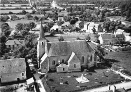 18-BELLEVILLE- PLACE DE L'EGLISE VUE DU CIEL - Autres & Non Classés