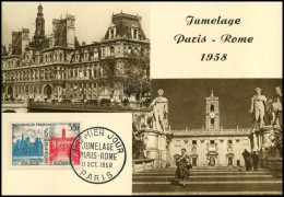 Frankrijk - MK - Jumelage Paris - Rome 1958                                      - Otros & Sin Clasificación