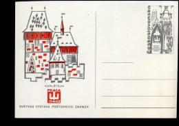 Post Card - World Philatelic Exhibition PRAGA  '68 - Karlstejn - Ansichtskarten