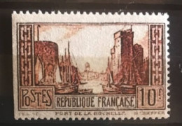 PORT De La ROCHELLE YT N°261 A 10F Chaudron Clair NEUF** & DENTELE 3 Côtés (REPRODUCTION) - Unused Stamps