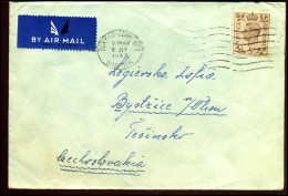 Cover To Czechoslovakia - Lettres & Documents
