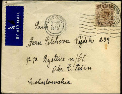 Cover To Czechoslovakia - Briefe U. Dokumente