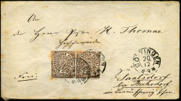 Cover From Göttingen To Saalsdorf Bei Bahrdorf - 2 Mi 3 1/2 Groschen - Other & Unclassified