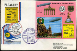 FDC - Luposta '77 Berlin - XVII. Fisa Kongress - Paraguay