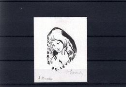 Ex-Libris : P.E. Lévy - Jocelyn Mercier  - Bookplates