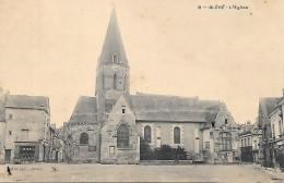 C/258               37     Bléré    -    La Place De L'église - Bléré