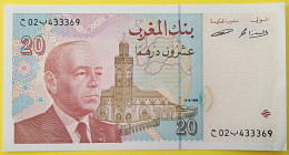 BILLET DU MAROC - 20 Dirhams 1996 - - Marruecos