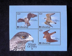 CL, Block, Bloc, Gibraltar, 2000, Wings Of Prey II, Oiseaux, Rapaces, Birds - Gibraltar