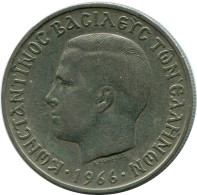 5 DRACHMES 1966 GREECE Coin Constantine II #AH714.U.A - Griechenland