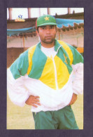 Saeed Anwer ( Pakistani Cricketer ) * Vintage Pakistan Postcard (Nayab) THIN PAPER - Cricket