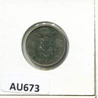 1 FRANC 1975 FRENCH Text BELGIUM Coin #AU673.U.A - 1 Franc