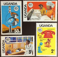 Uganda 1976 Telecommunications MNH - Uganda (1962-...)