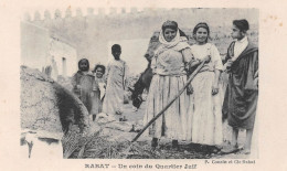 Maroc - RABAT - Un Coin Du Quartier Juif - Judaïca, Jewish - Ecrit (2 Scans) - Rabat