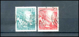 Bundespost - Mi 111/12       -    O   Gebraucht                              - Used Stamps