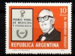 ARGENTINE  -   1976 . Dr. B. Houssay. Prix Nobel De Médecine - Unused Stamps
