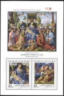 Mint S/S Painting Durer  1989 From Czechoslovakia - Andere & Zonder Classificatie