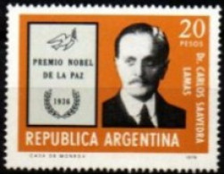 ARGENTINE  -   1976 . Dr. Carlos Saavedra Lamas. Prix Nobel De La Paix - Nuovi