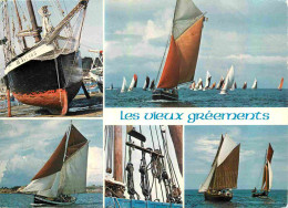 Bateaux - Voiliers - Les Vieux Gréements - Multivues - CPM - Flamme Postale - Voir Scans Recto-Verso - Sailing Vessels