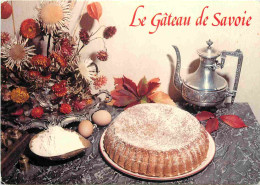 Recettes De Cuisine - Gateau De Savoie - Gastronomie - CPM - Voir Scans Recto-Verso - Recettes (cuisine)