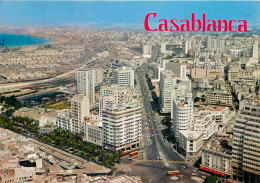 Maroc - Casablanca - Vue Générale Aérienne - Avenue De L'Armée Royale - Immeubles Buildings - CPM - Carte Neuve - Voir S - Casablanca