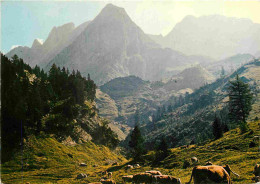 Animaux - Vaches - Image Des Alpes - CPM - Voir Scans Recto-Verso - Cows