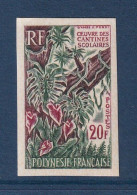 Polynésie Française - YT ND N° 35 ** - Neuf Sans Charnière - Non Dentelé - 1965 - Imperforates, Proofs & Errors