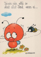 INSECTOS Animales Vintage Tarjeta Postal CPSM #PBS506.A - Insetti
