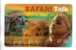 Safari Talk  Carte Prépayée France Card  Karte (K 228) - Autres & Non Classés