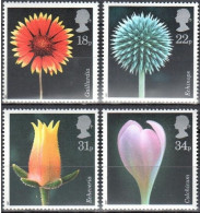 Great Britain  1987  Flowers -   Mi 1097-1100, MNH(**) - Ungebraucht