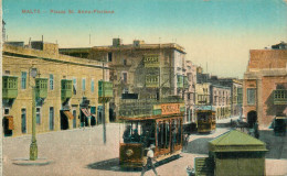 Malta Piazza St. Anna-Floriana Tramway - Malta