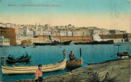 Malta Valetta From Senglea - Malte