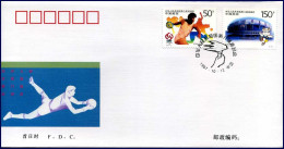 FDC - China - 8ste Nationale Spelen  -  12-10-1997                - 1990-1999