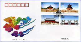 FDC - China - De Tempel Van De Hemel  -  16-10-1997                  - 1990-1999