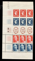 YV 833A N** MNH Luxe En 3 Bandes Centenaire Du Timbre BdF , Cote 60+ Euros - Unused Stamps