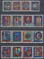 Switzerland / Helvetia / Schweiz / Suisse 1968 - 1971 ⁕ PRO PATRIA Mi.874/877, 902/905, 925-928, 949-952 ⁕ 16v Used - Oblitérés