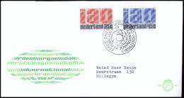 E94 - Zegel 918/19 - Internationale ArbeidsorganisatiFDC - Met Adres - FDC