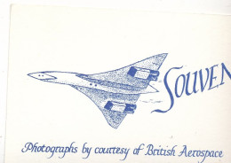 CONCORDE  10th Anniversaryt: 1969-79 /  2 Hours + 56 Minutes:Fairford To Bangor  3 Stamps Depicted / Prototype No. 002 - Gloucester