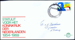 E101 - Zegel 938 - Statuut Voor Het Koninkrijk Der Nederlanden - Met Adres - FDC