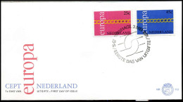 E112 - Zegel 990/91 - Europa CEPT 1971 - Zonder Adres - FDC