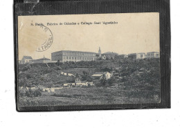 Amerique Du Sud-Brésil- SAO-PAULO- Fabrica De Calcados  E Collegio Sant ' Agostinho - São Paulo