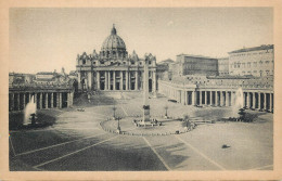 Italy Roma Piazza E Basilica S Pietro - San Pietro