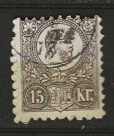 1871 USED Hungary Mi 12 - Usati