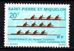 St Pierre Et Miquelon  - 1970  - Aviron  - N° 405  - Neufs ** MNH - Neufs