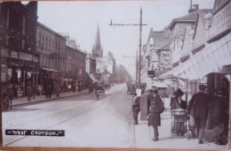 South London Croydon Continental Size 10 X 14 Cm Repro Photo West Croydon - Europa