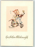 39797702 - Verlag Emil Fink Nr. 654 Unser Festlied Stimmt  Glueckwunsch  Kind Mit Regenschirm - Hummel