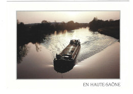 70  En Haute Saone -  Peniche Au Fil De La Saone   - Photo Marc Paygnard - Autres & Non Classés