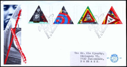 E231 - Zegel 1340/43 - Kinderzegels 1985 - Met Adres - FDC
