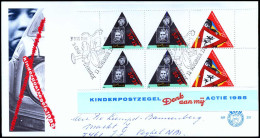 E231a - Zegel 1344 - Kinderzegels 1985 - Met Adres - FDC