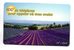 Lavande Fleur  Carte Prépayée France Card  Karte (K 231) - Otros & Sin Clasificación
